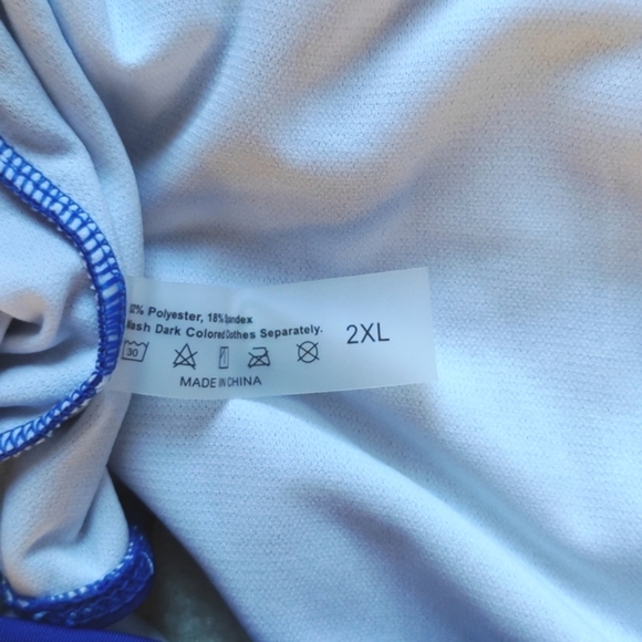 COPY - Shein Bathing Suit 2XL in Blue - Picture 4 of 6